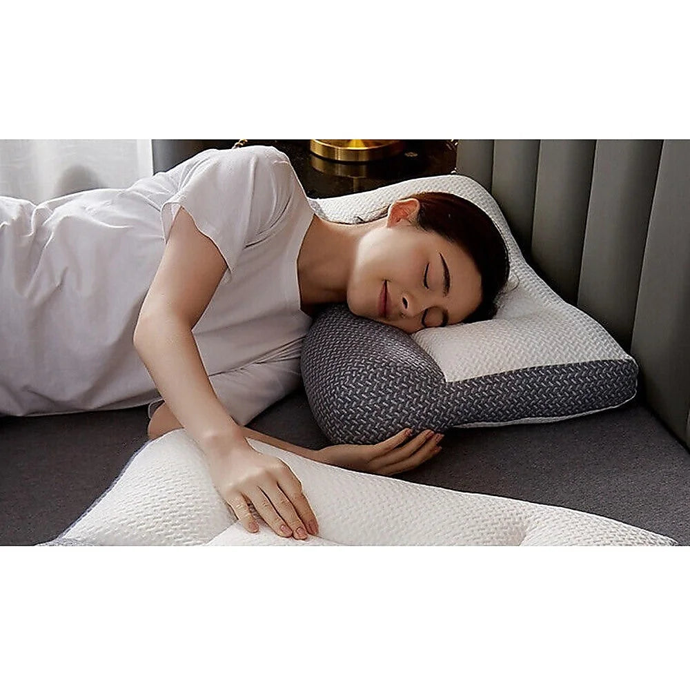 Cervical Ergonomic Pillow Soy Bean Contour Orthopedic Bed