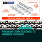 Chainsaw Chain Baumr-AG 24in Bar Replacement for 72CC 76CC