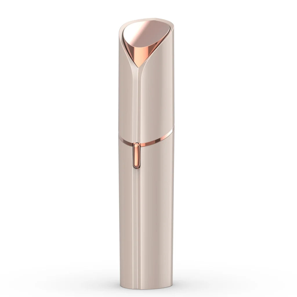 Champagne Gold Mini Lipstick Electric Shaver - USB