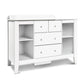Cabinet with drawer baby chest change