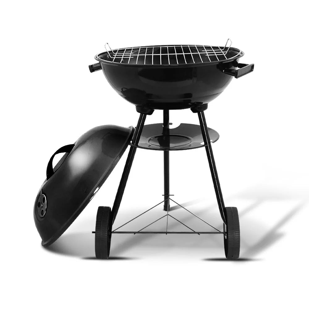 Charcoal BBQ Smoker Drill Outdoor Camping Patio Barbeque