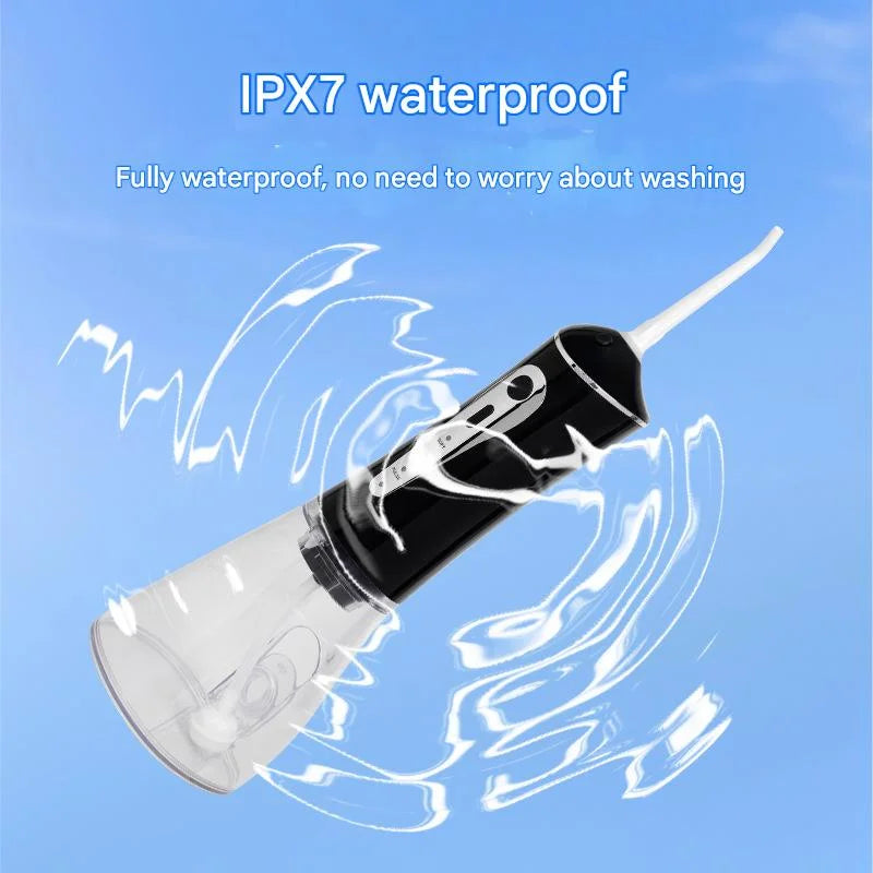 CharmHome Portable Oral Irrigator - 3 Modes 140 PSI IPX7