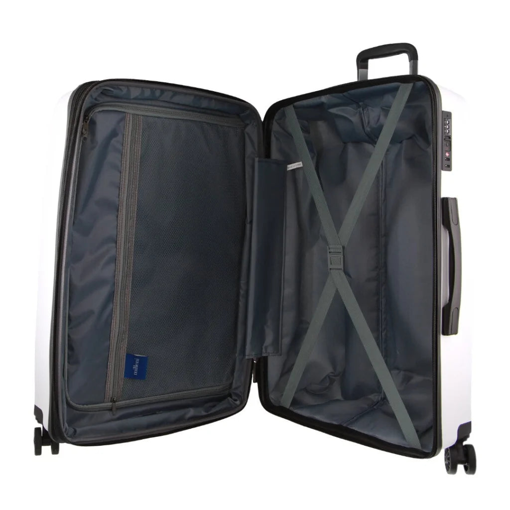 Checked Luggage Bag Pierre Cardin Inspired Milleni Travel