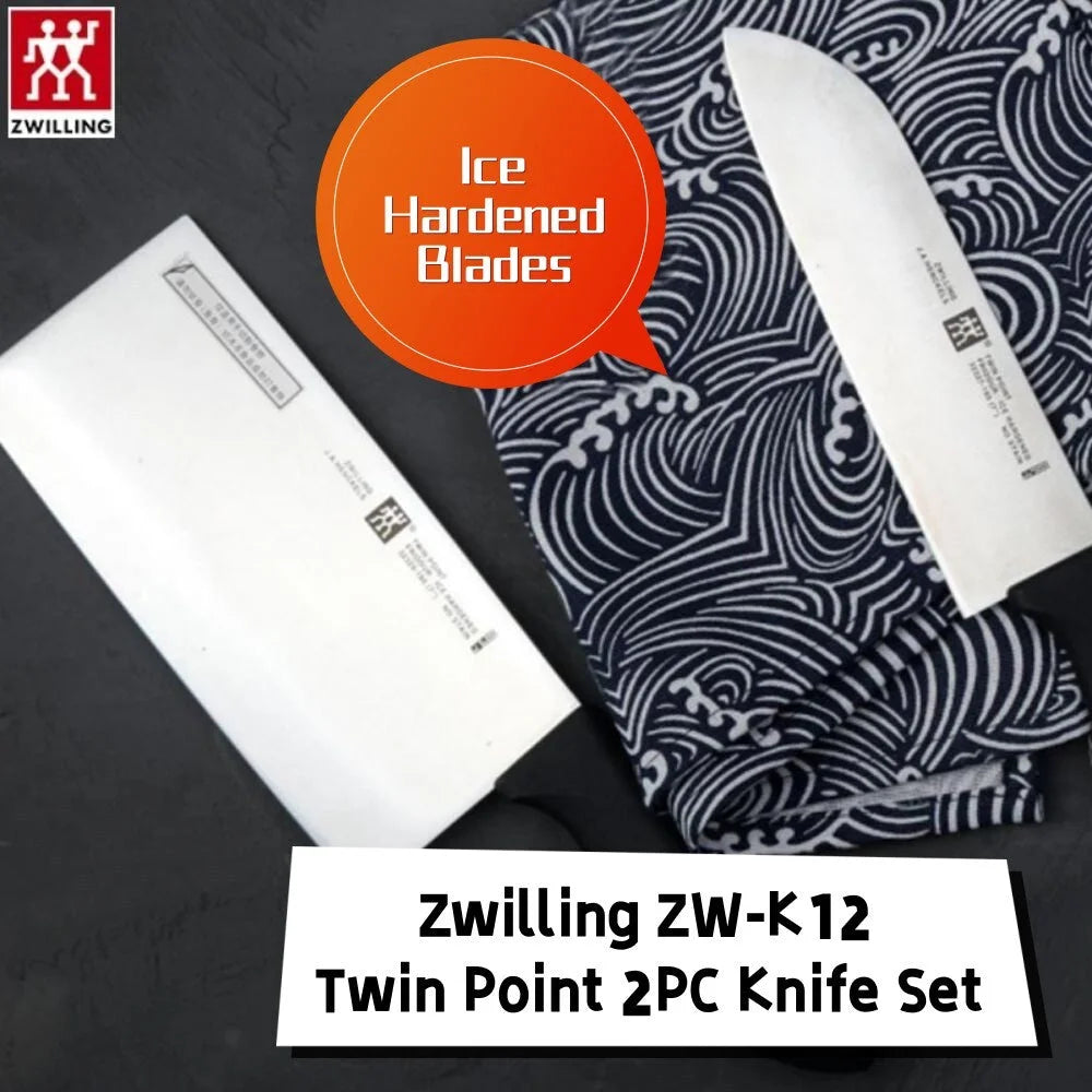 Chef’s Knife Set Zwilling ZW-K12 Twin Point 2PC - Home &