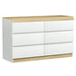 Chest of Drawers 6 Cabinet Dresser Tallboy Storage Bedroom