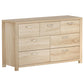 Chest drawers maxi with storage shelves and support legs