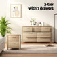 Chest drawers maxi with colour matched pieces and support fittings