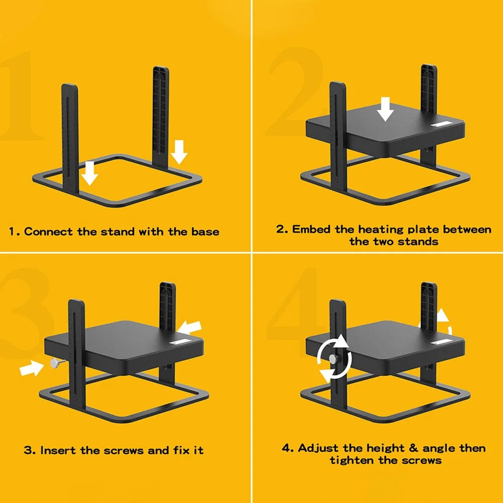 Chick Brooder Heating Plate 13W 27x27cm Chicken Coop Heater