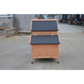 Chicken Coop Brown Rabbit Hutch Cat Cage Hen Chook House