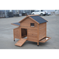 Chicken Coop Brown Rabbit Hutch Cat Cage Hen Chook House