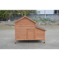 Chicken Coop Brown Rabbit Hutch Cat Cage Hen Chook House