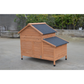 Chicken Coop Brown Rabbit Hutch Cat Cage Hen Chook House