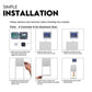Chicken Coop Door with Digital LCD Screen Timer and Sensor