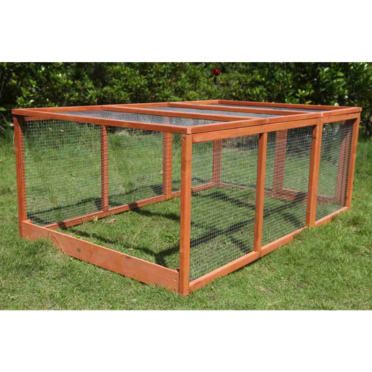 Chicken Coop Large Run Guinea Pig Cage Villa Extension