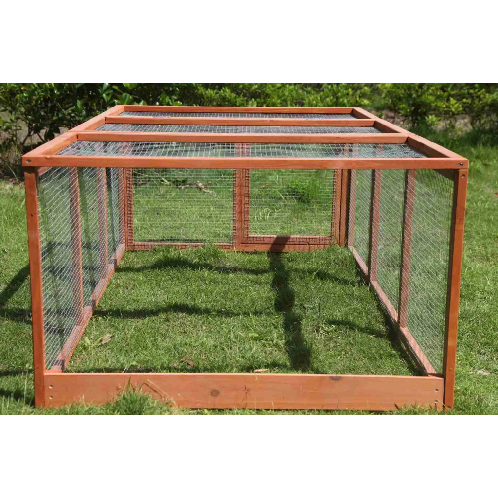Chicken Coop Large Run Guinea Pig Cage Villa Extension
