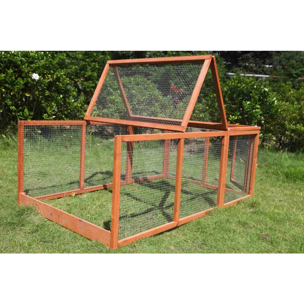 Chicken Coop Large Run Guinea Pig Cage Villa Extension