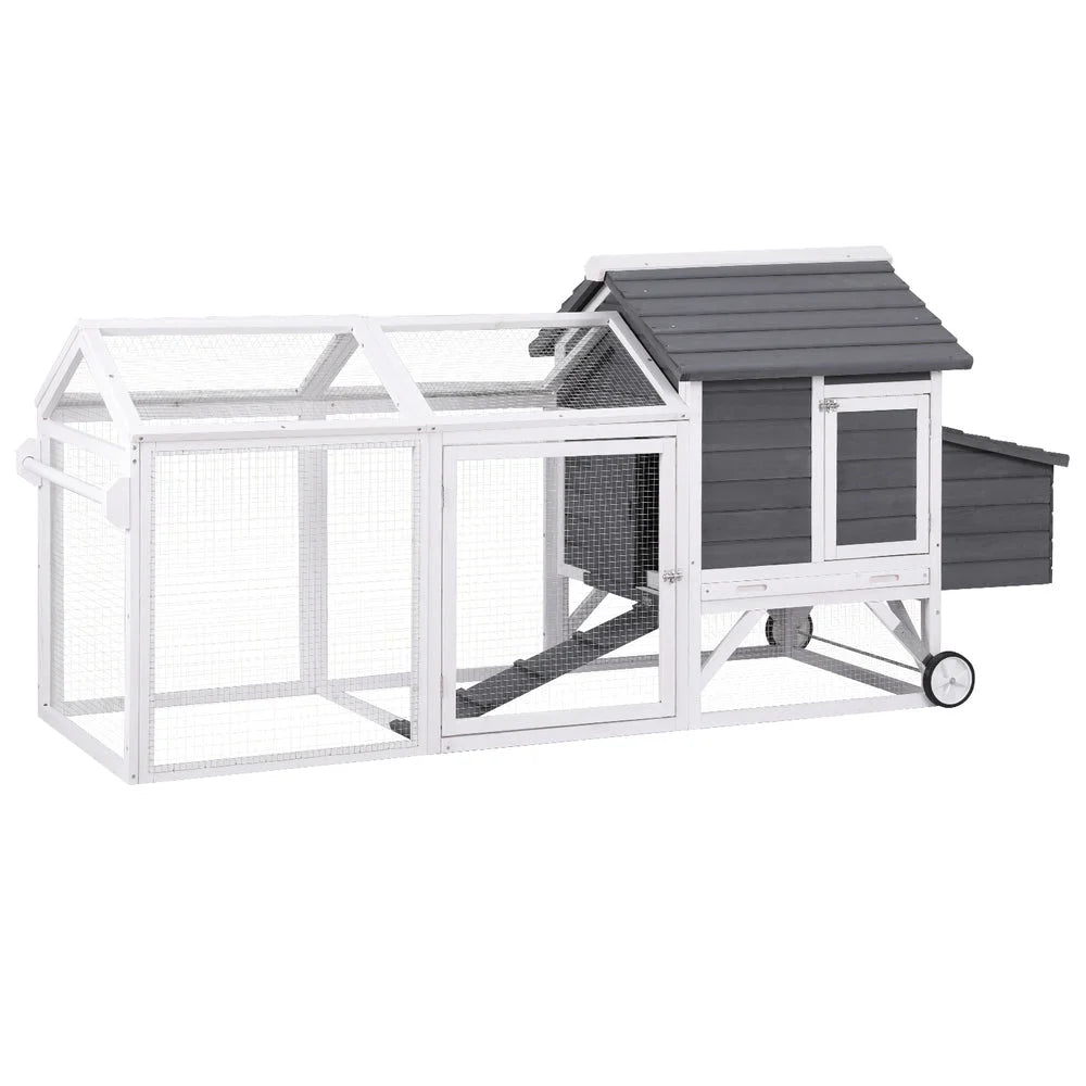 Chicken Coop Rabbit Hutch Extra Large Wooden Bunny Cage