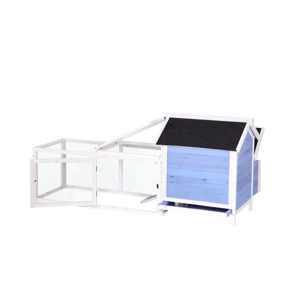 Chicken Coop Rabbit Hutch Ferret Cage Large - Hen Chook Cat