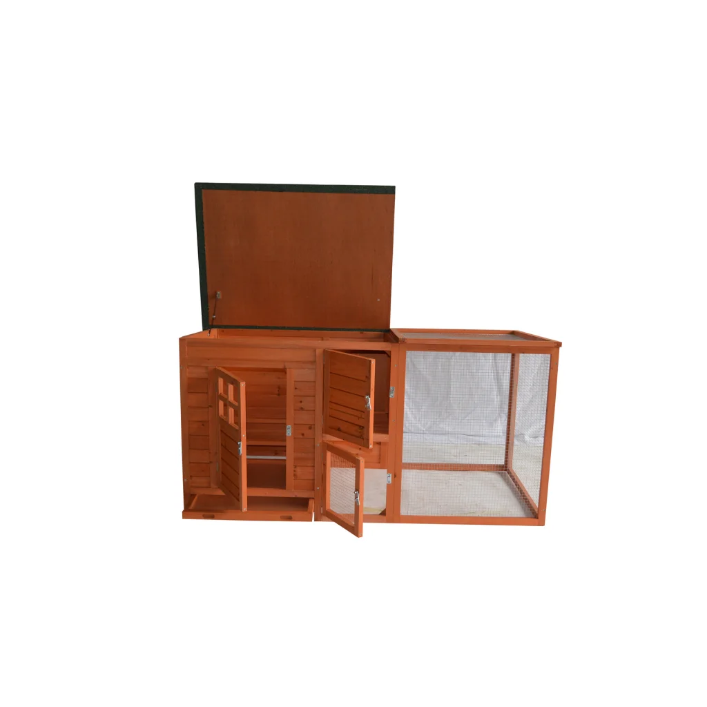 Chicken Coop Rabbit Hutch Ferret Cage Large - Hen Chook Cat