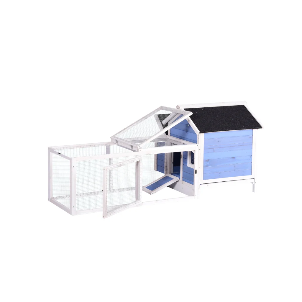 Chicken Coop Rabbit Hutch Ferret Cage Large - Hen Chook Cat