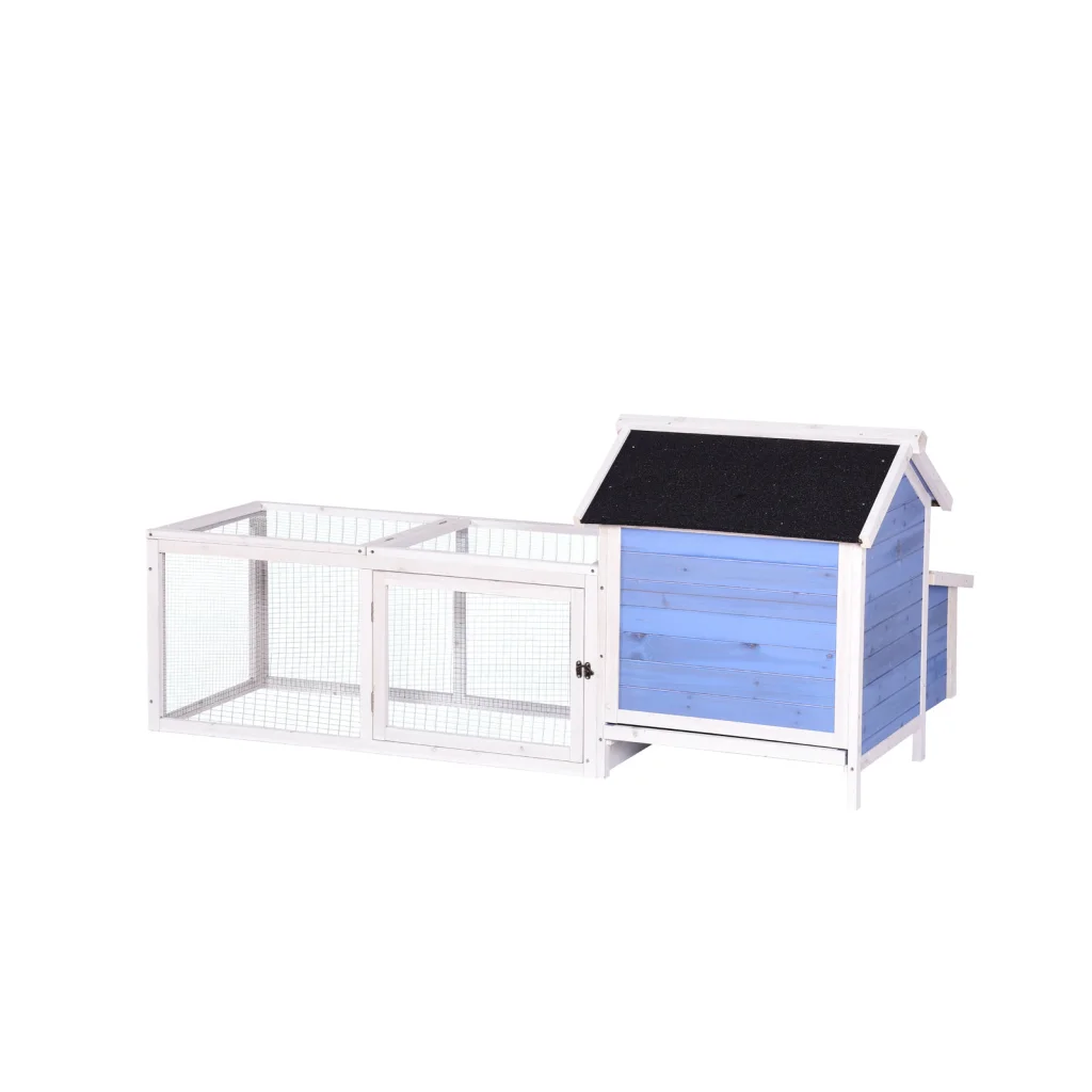 Chicken Coop Rabbit Hutch Ferret Cage Large - Hen Chook Cat