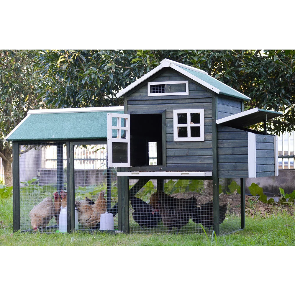 Chicken Coop Rabbit Hutch Guinea Pig Cage Ferret House XL