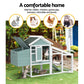Chicken Coop Rabbit Hutch Large House Run Cage