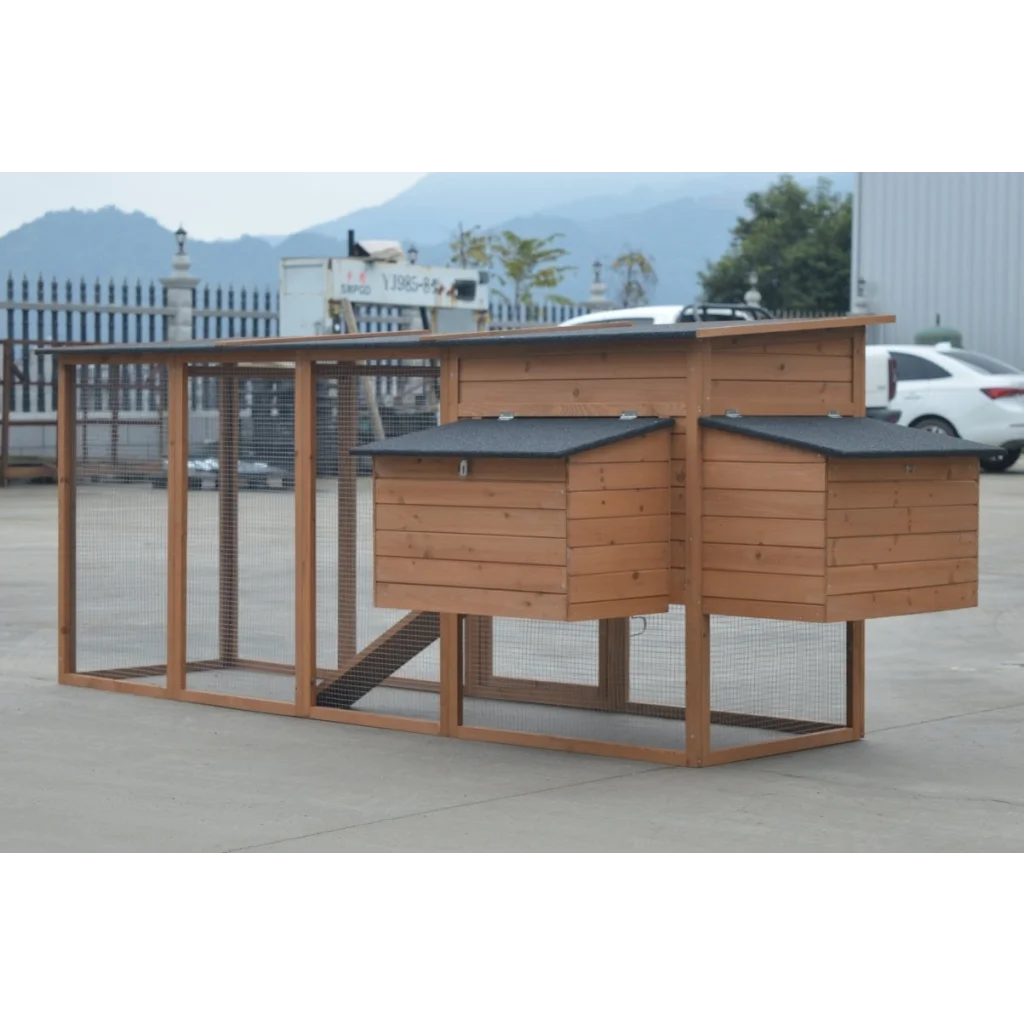 Chicken Coop XXL 280cm Guinea Pig Rabbit Hutch Ferret House