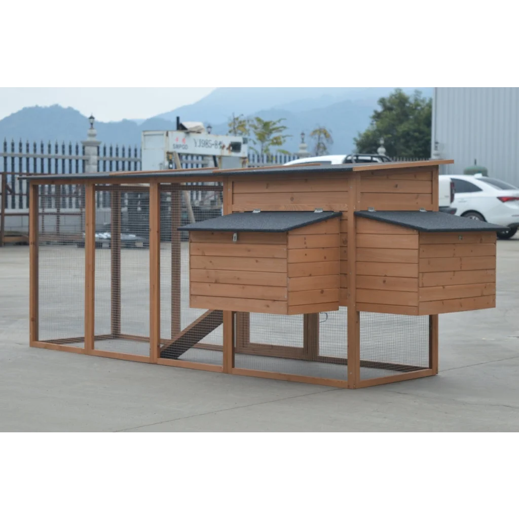 Chicken Coop XXL 280cm Guinea Pig Rabbit Hutch Ferret House