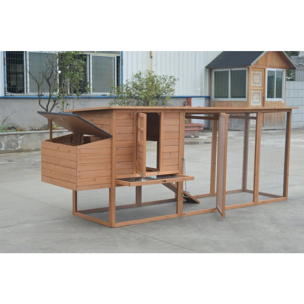 Chicken Coop XXL 280cm Guinea Pig Rabbit Hutch Ferret House