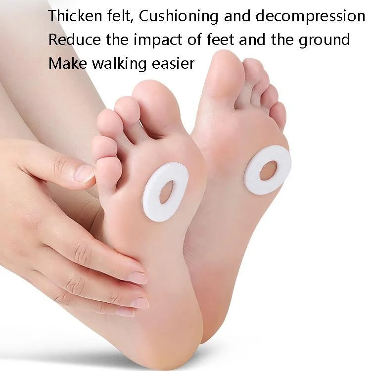Chicken Eye Stick Foot Pain Patch Anti-Wear Felt - Oval