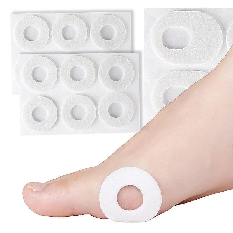 Chicken Eye Stick Foot Pain Patch Anti-Wear Felt - Oval