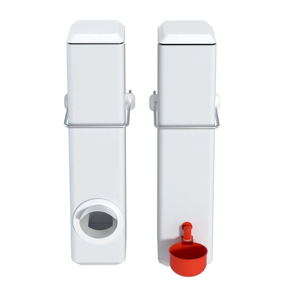 Chicken feeder water with 4l dispenser automatic waterer giantz