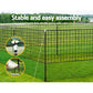 Chicken coop with fence poultry netting i pet