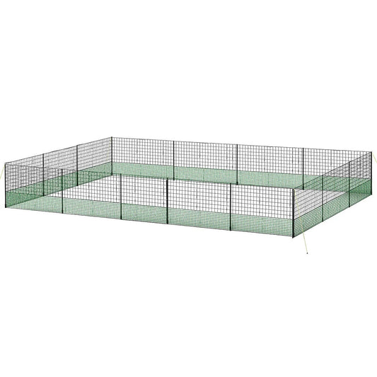 50m 125cm chicken coop with fence poultry netting i