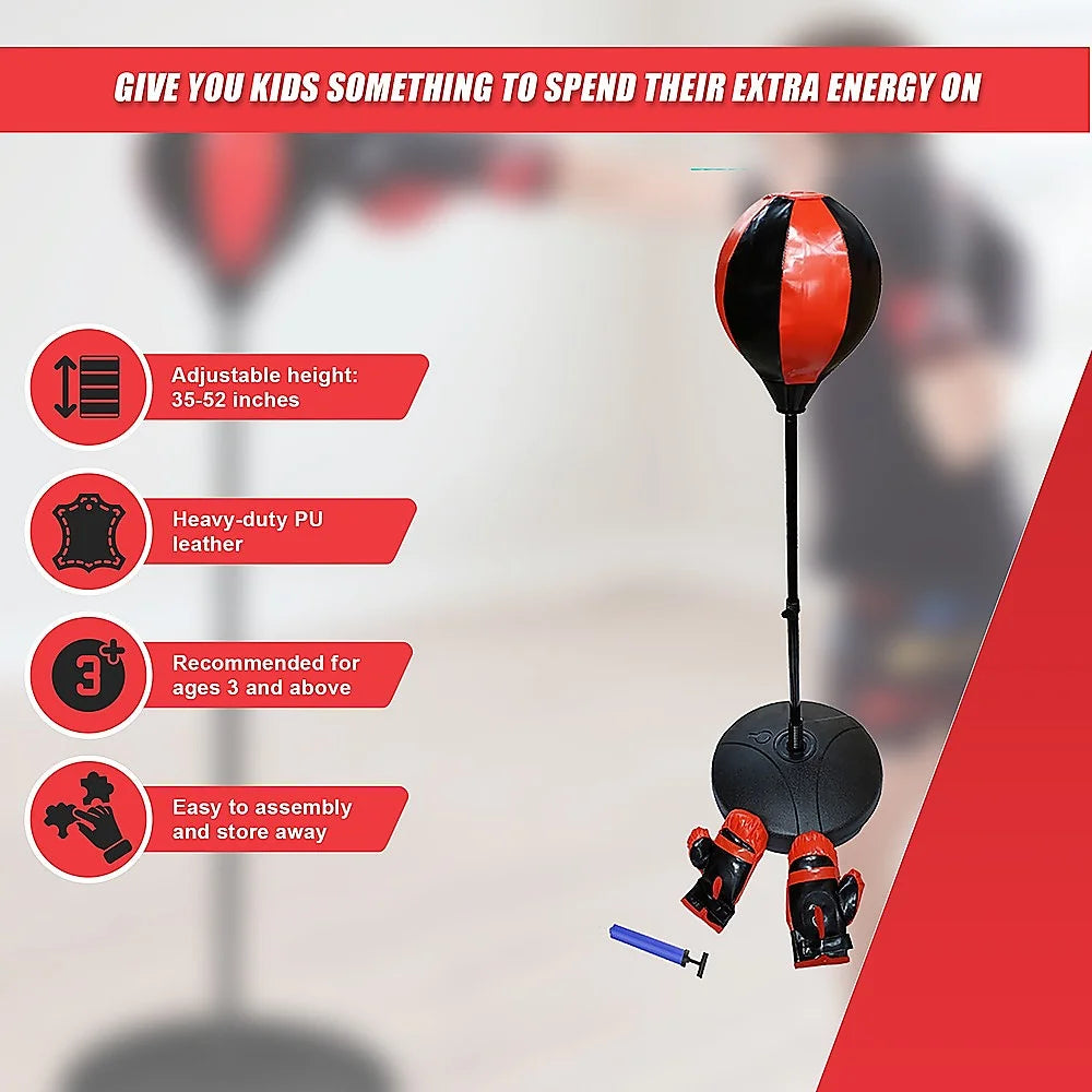 Children Punching Boxing Bag Set - Sports & Fitness >