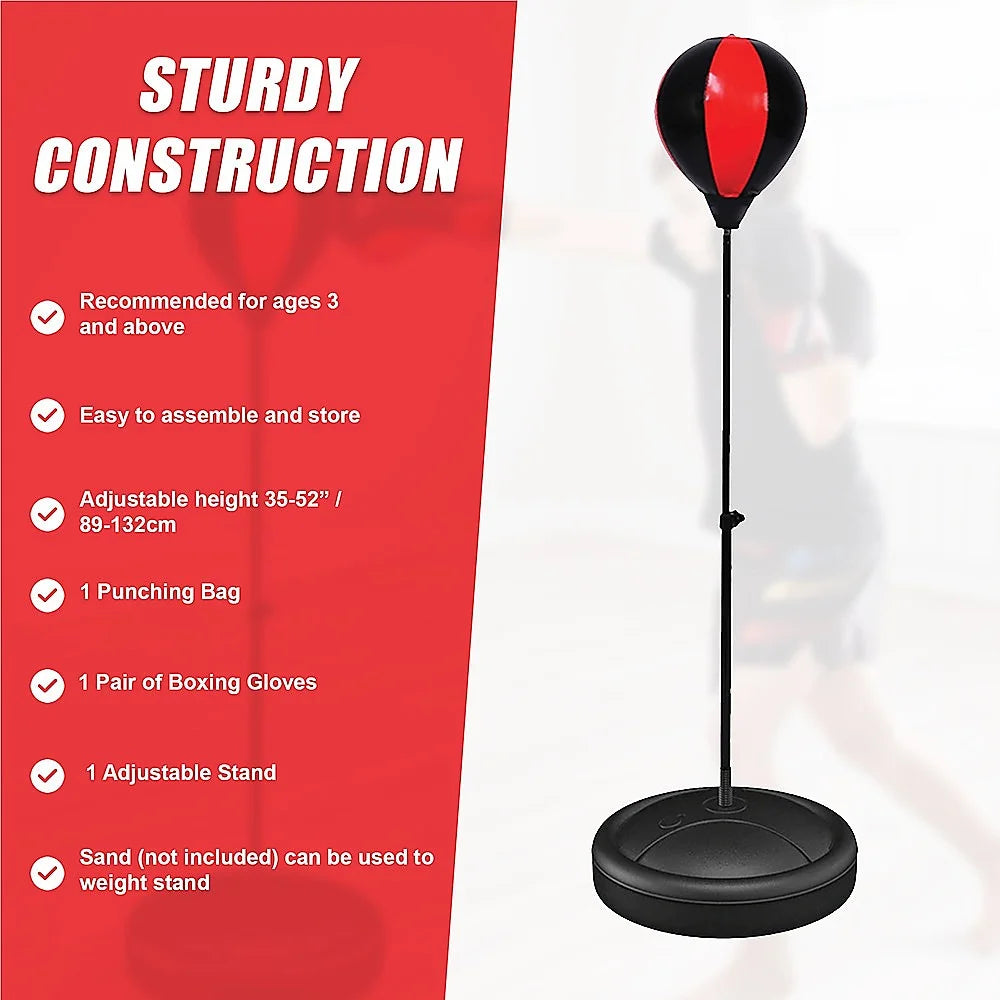 Children Punching Boxing Bag Set - Sports & Fitness >