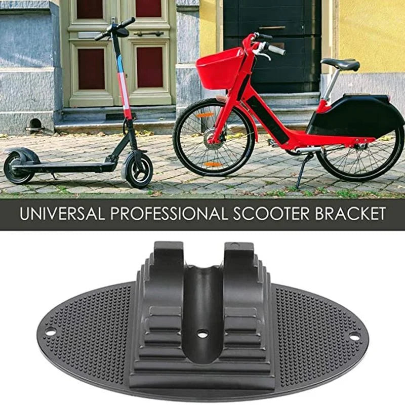 Children’s Bicycle Parking Rack - Fixed Scooter Wheel Pad