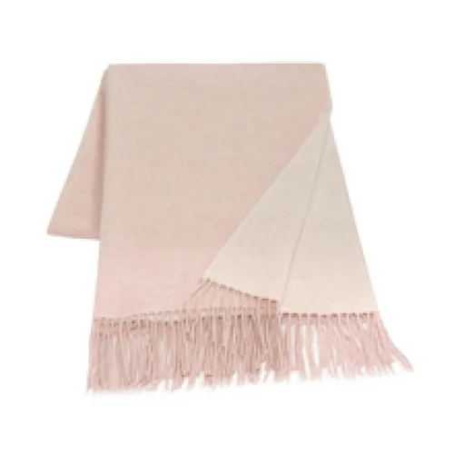 Chiswick Scarf - Cashmere/Merino Wool Blend - Blush - Decor
