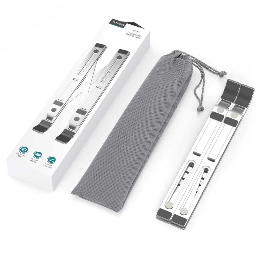 CHOETECH Aluminum Foldable Laptop Stand H045-SL - Outdoor