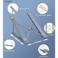 CHOETECH H055-GY Aluminum Foldable Laptop Stand