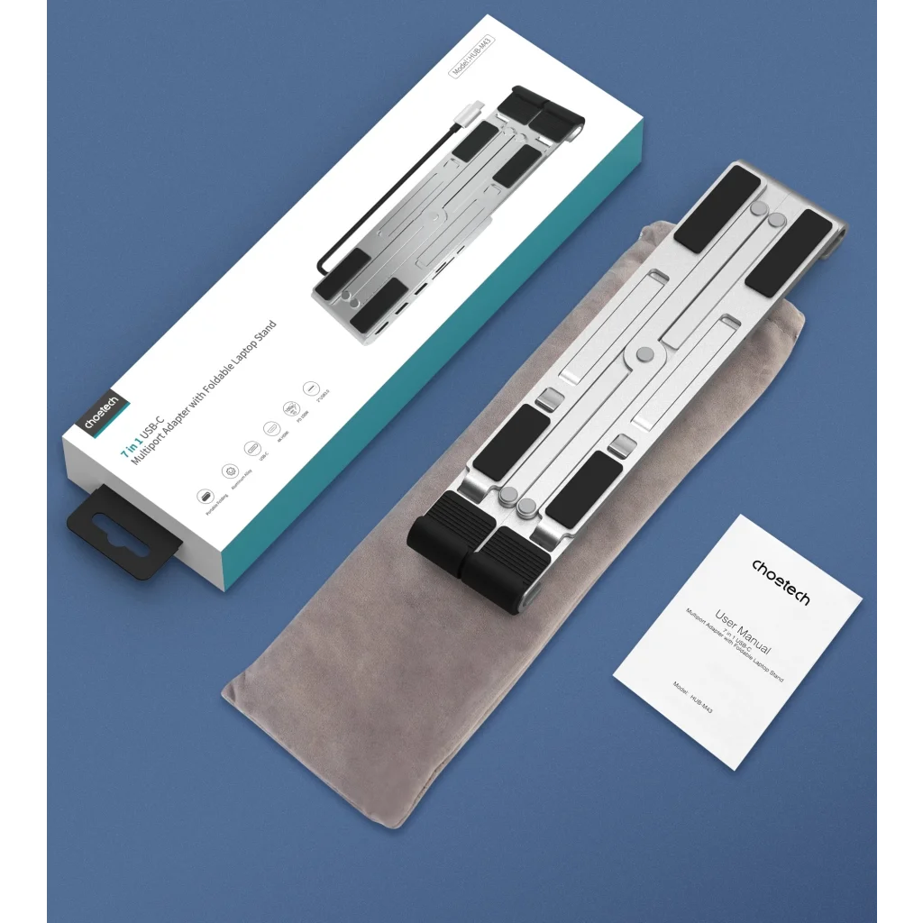CHOETECH HUB-M43 7-in-1 USB-C Multiport Adapter