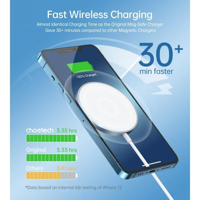 CHOETECH MagLeap Magnetic Wireless Charger with Stand