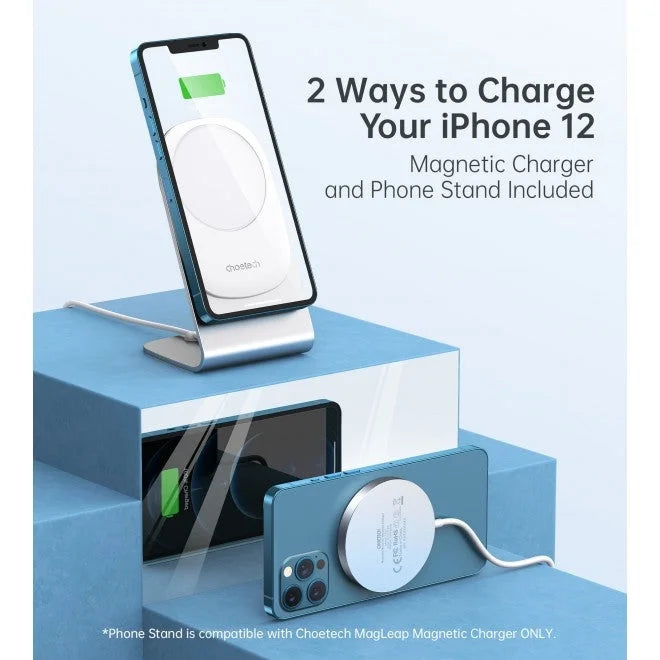 CHOETECH MagLeap Magnetic Wireless Charger with Stand