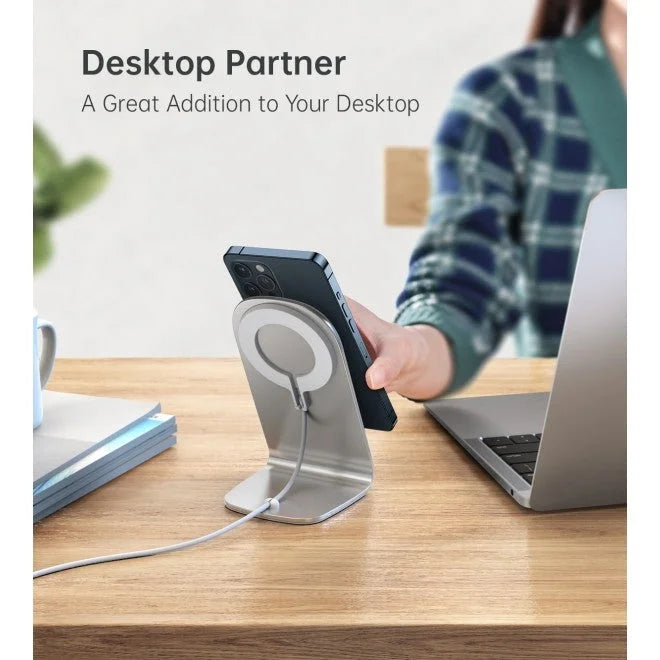 CHOETECH MagLeap Magnetic Wireless Charger with Stand