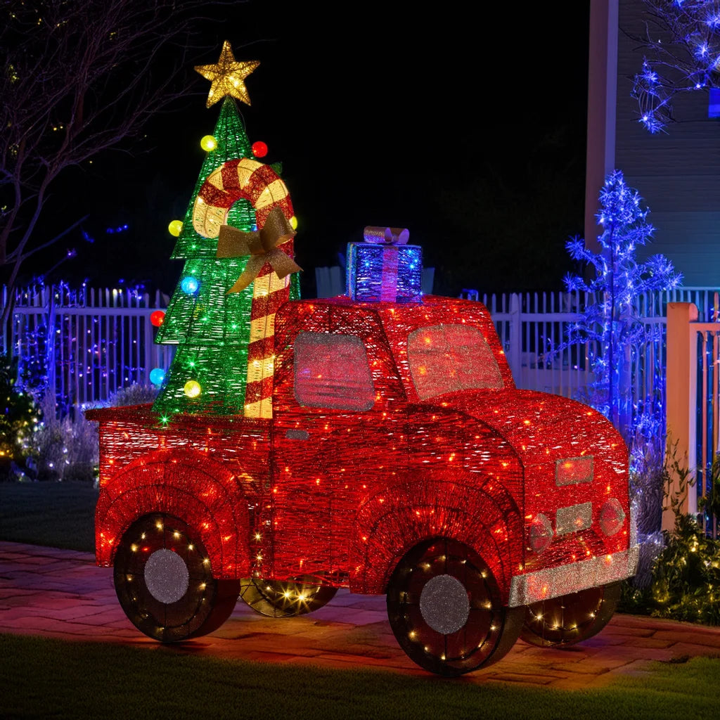 Christabelle 1.4m Christmas Tree Truck Indoor Outdoor