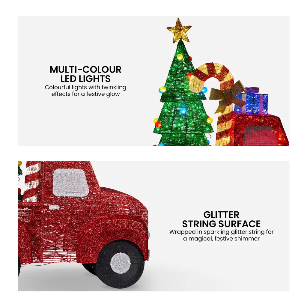 Christabelle 1.4m Christmas Tree Truck Indoor Outdoor