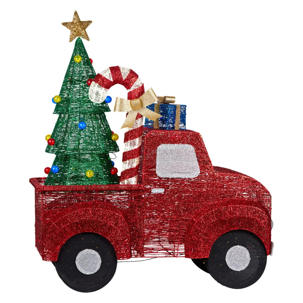 Christabelle 1.4m Christmas Tree Truck Indoor Outdoor