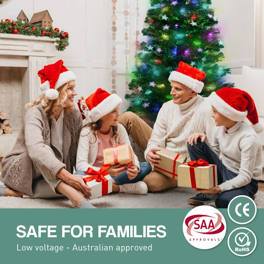 Christabelle 1.5m Enchanted Pre Lit Fibre Optic Christmas