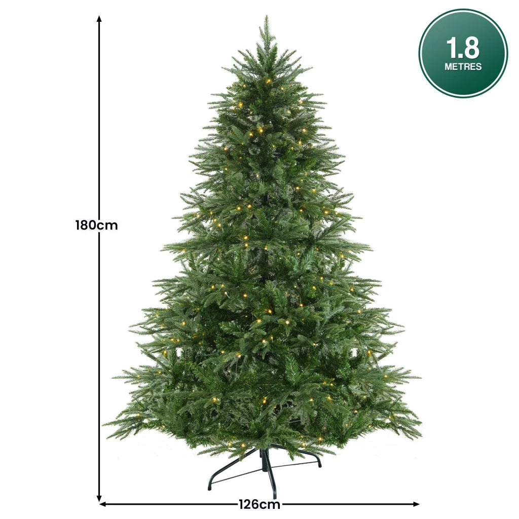 Christabelle 1.8m Prelit Everglow Fir Christmas Tree